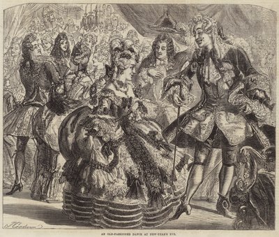 Een ouderwetse dans op oudejaarsavond door James Godwin